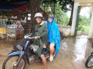 My lovely guide and me