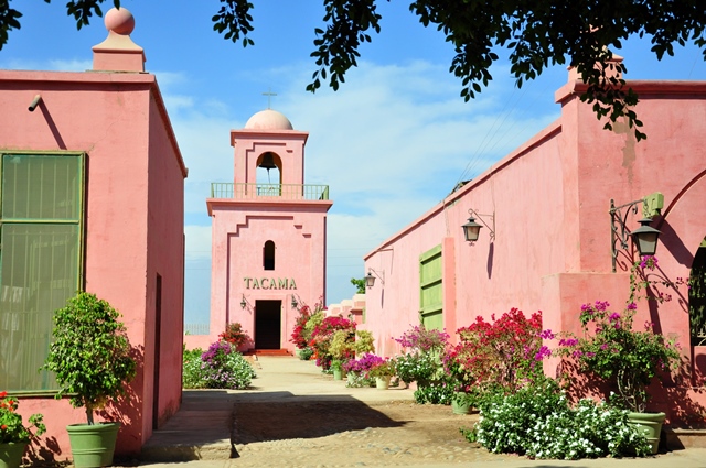 The tower at Tacama winery