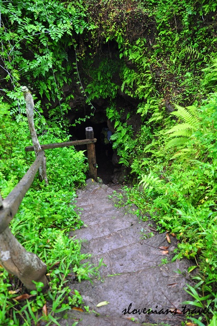 Entrance to Lava tunnels