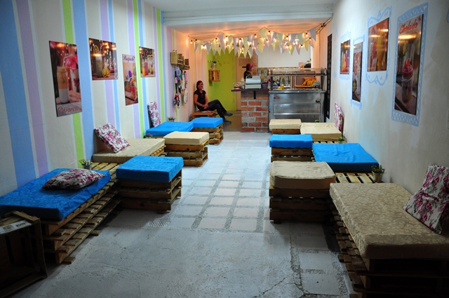 One of the beautiful bars in El Poblado