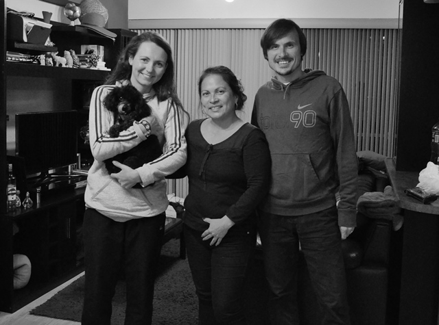 With our amazing host - thank you for everything!