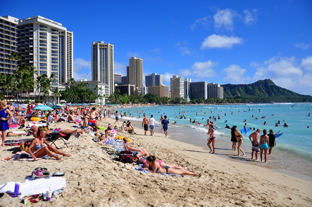 Waikiki beach