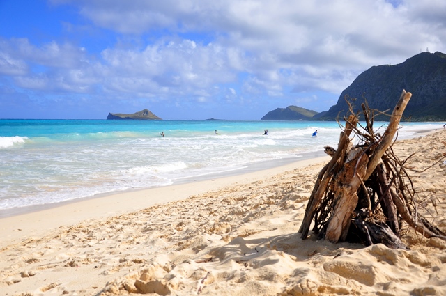Waimanalo beach