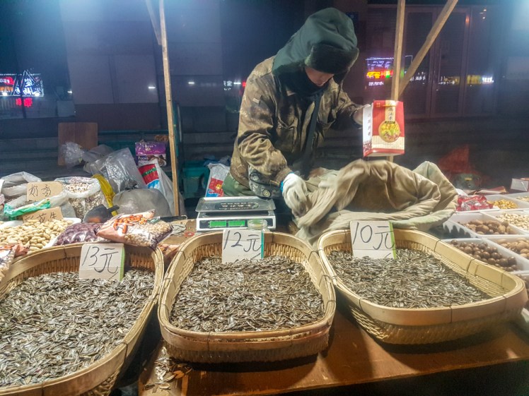 Harbin street seller